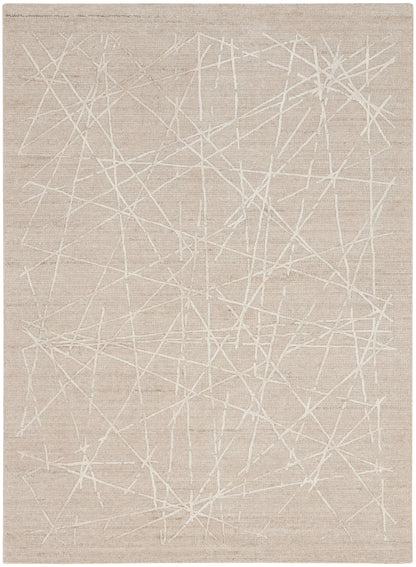 Calvin Klein CK044 Wander WND01 Taupe Contemporary Hand Woven Rug