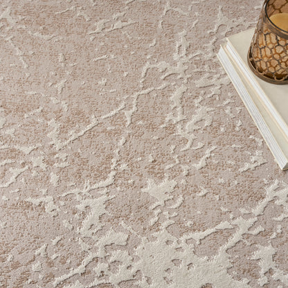 Nourison Home Exhale  Mocha Ivory  Contemporary