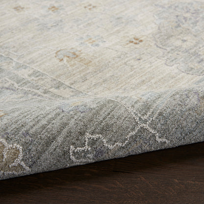 Nourison Home Infinite  Light Grey  Traditional