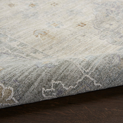 Nourison Home Infinite  Light Grey  Traditional