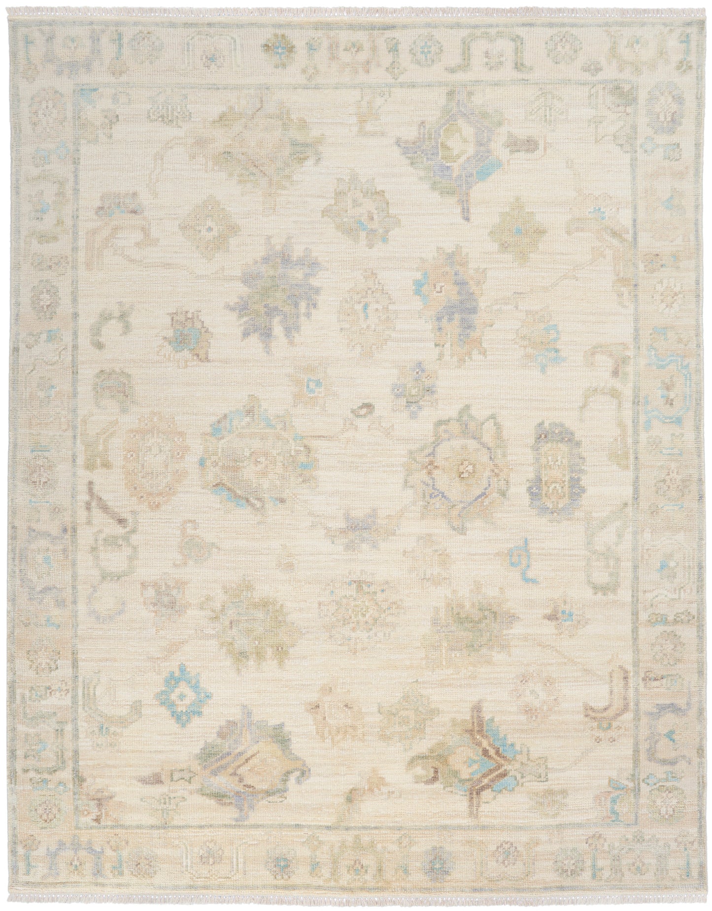 Nourison Home Odessa ODS06 Ivory Multicolor Traditional Knotted Rug