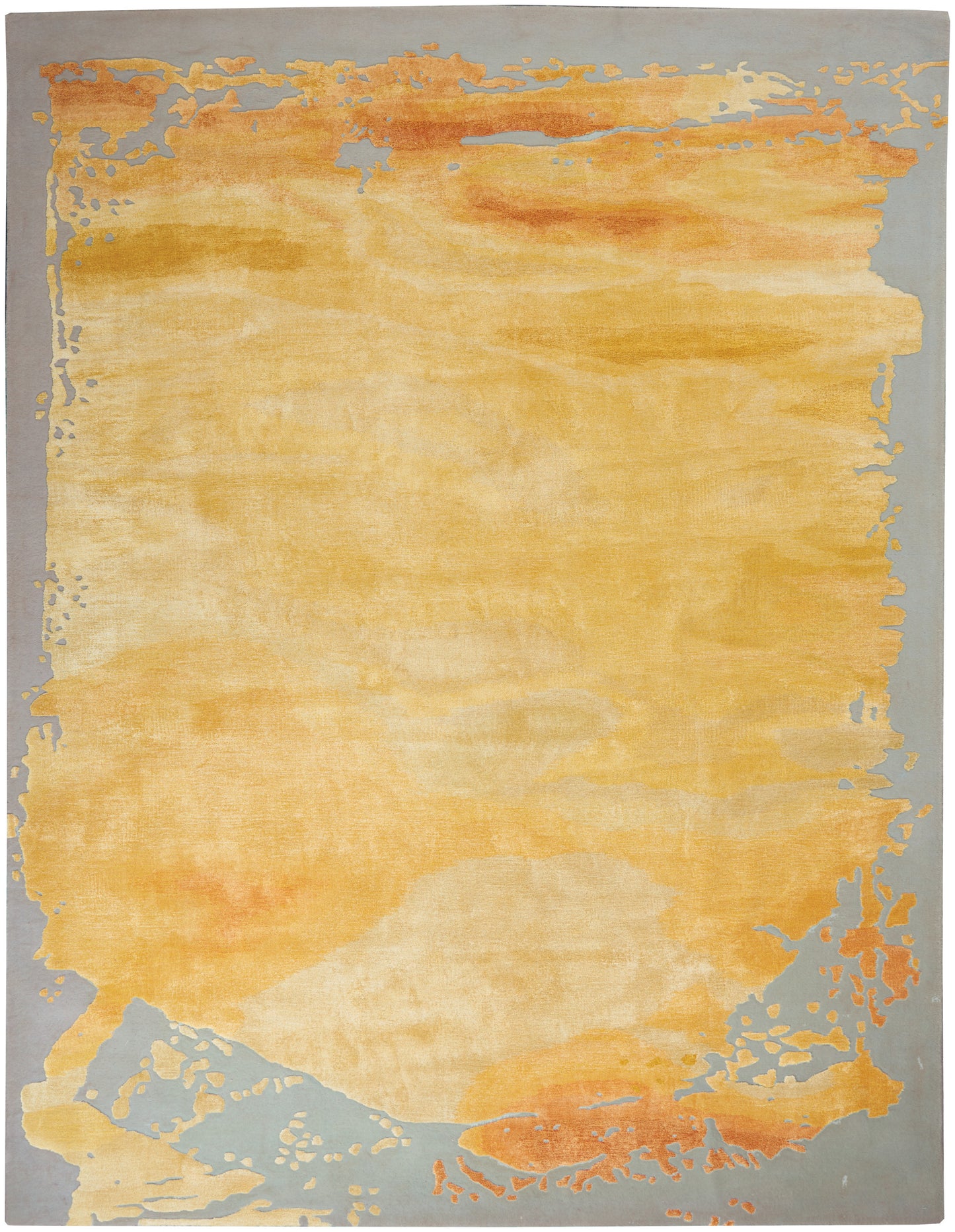 Nourison Home Prismatic PRS19 Grey Gold Contemporary Hand Tufted Rug