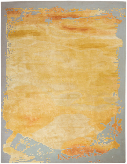 Nourison Home Prismatic PRS19 Grey Gold Contemporary Hand Tufted Rug