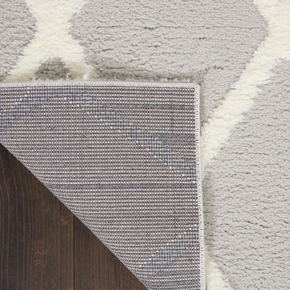 Nourison Home Feather Soft  Grey Ivory  Contemporary