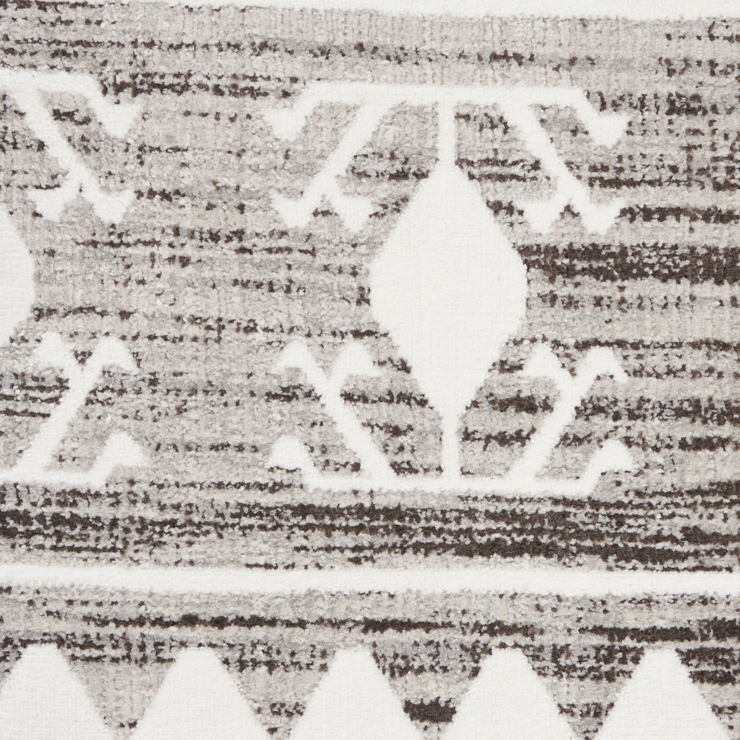 Nourison Home Asilah  Grey Ivory  Contemporary