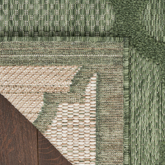 Nourison Home Easy Care  Green  Contemporary