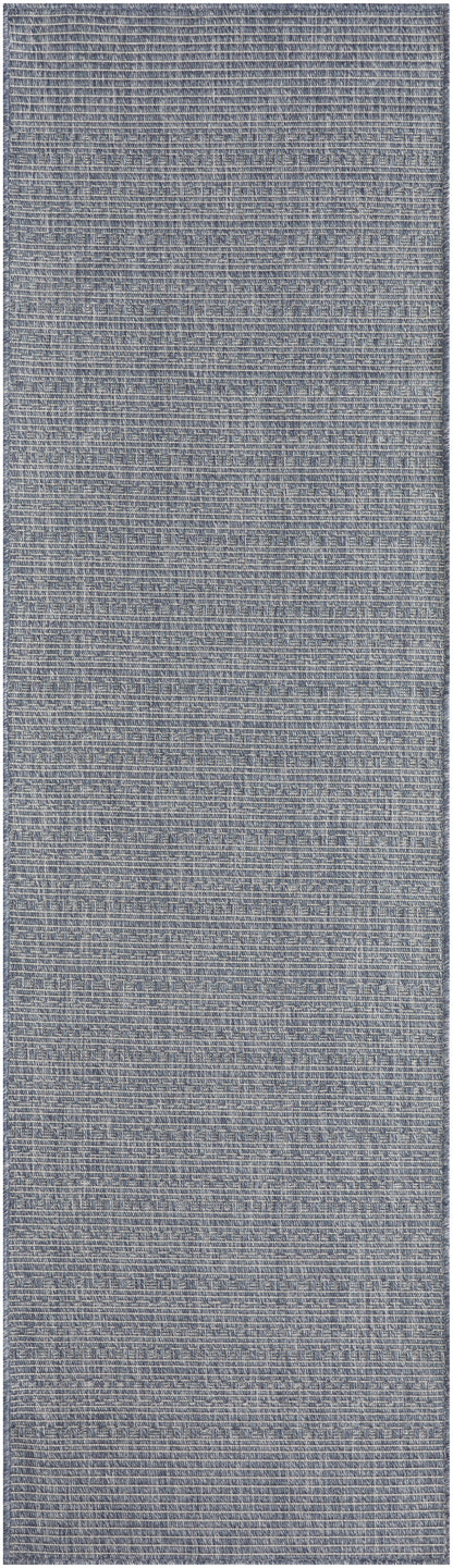 Nourison Home Tulum TLM01 Denim Contemporary Loom-woven Rug