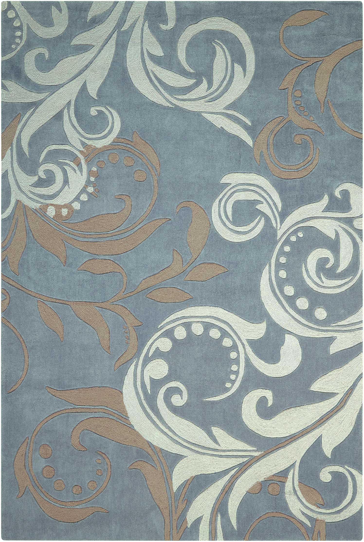 Nourison Home Contour  Silver  Contemporary