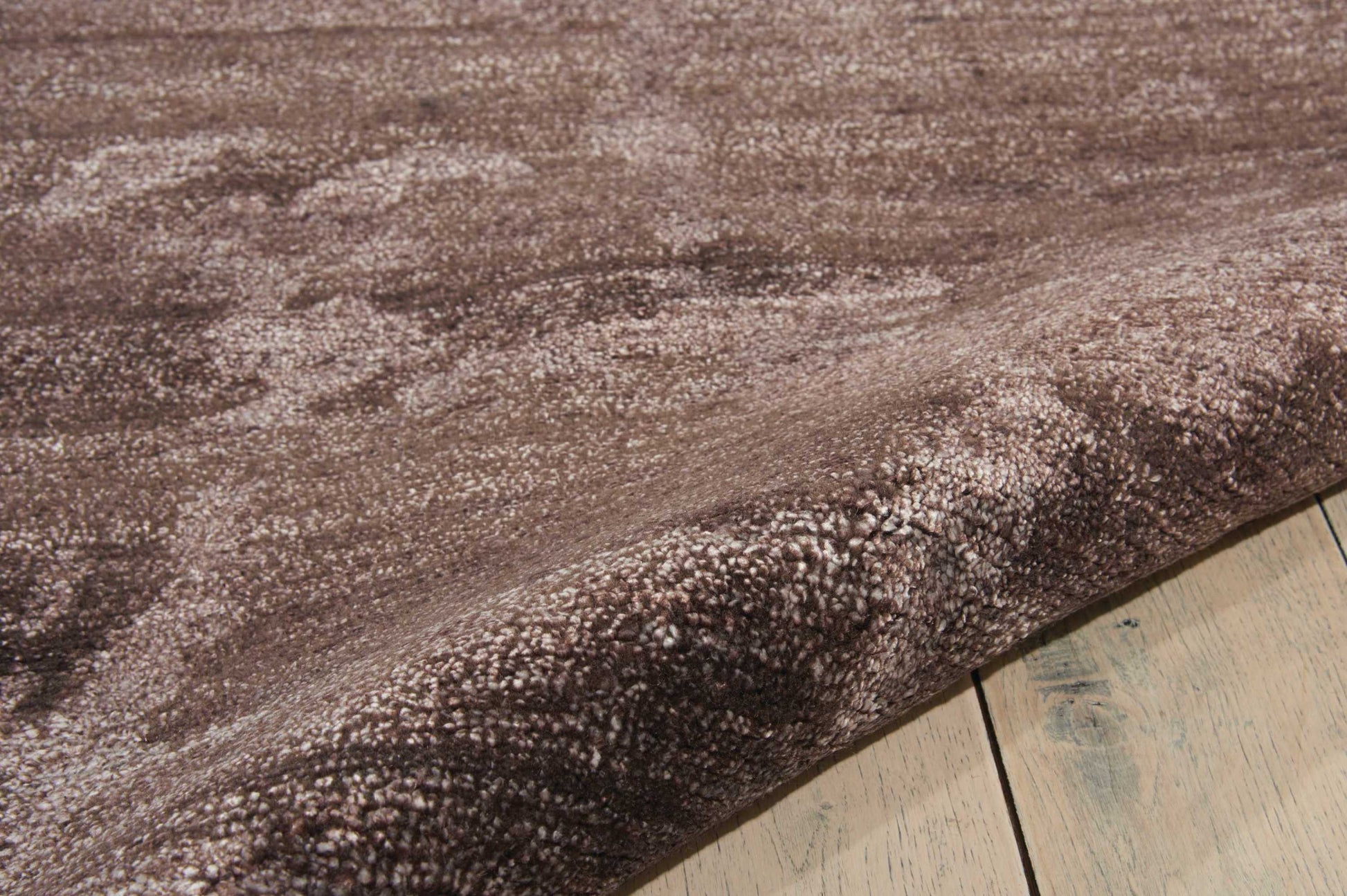 Nourison Home Silk Shadows  Brown  Contemporary