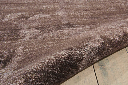 Nourison Home Silk Shadows  Brown  Contemporary