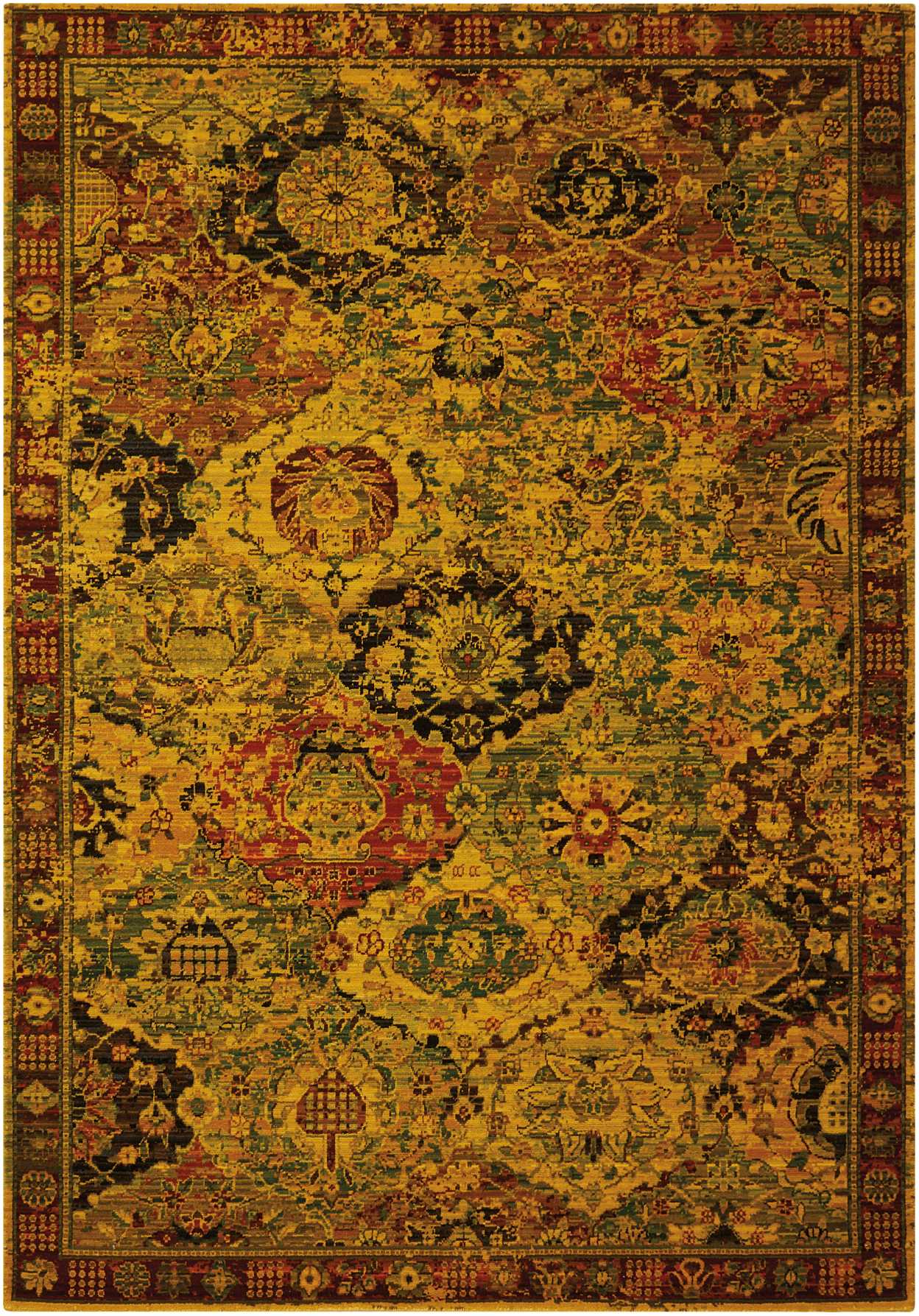 Nourison Home Timeless  Multicolor  Traditional