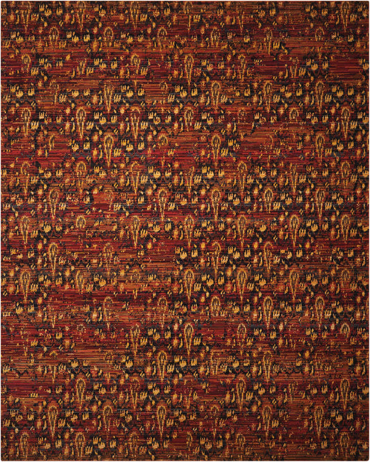 Nourison Home Rhapsody  Flame  Transitional