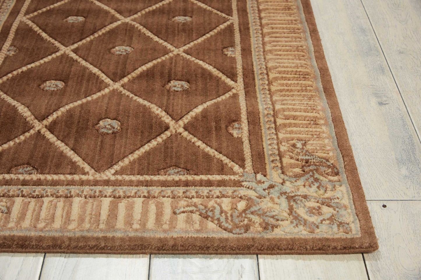 Nourison Home Ashton House  Mink  Traditional