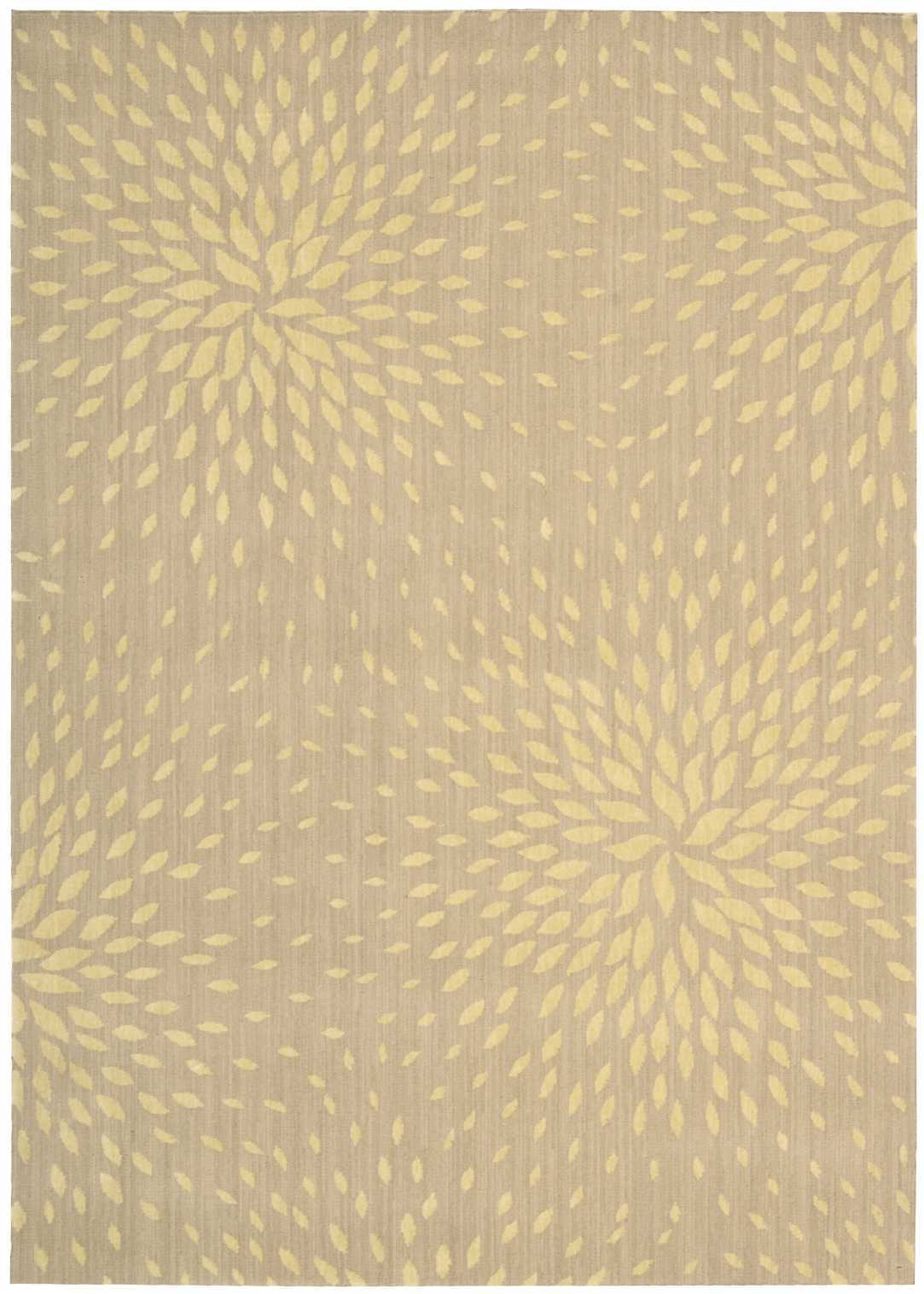 Nourison Home Capri CAP2 Beige Contemporary Loom-woven Rug