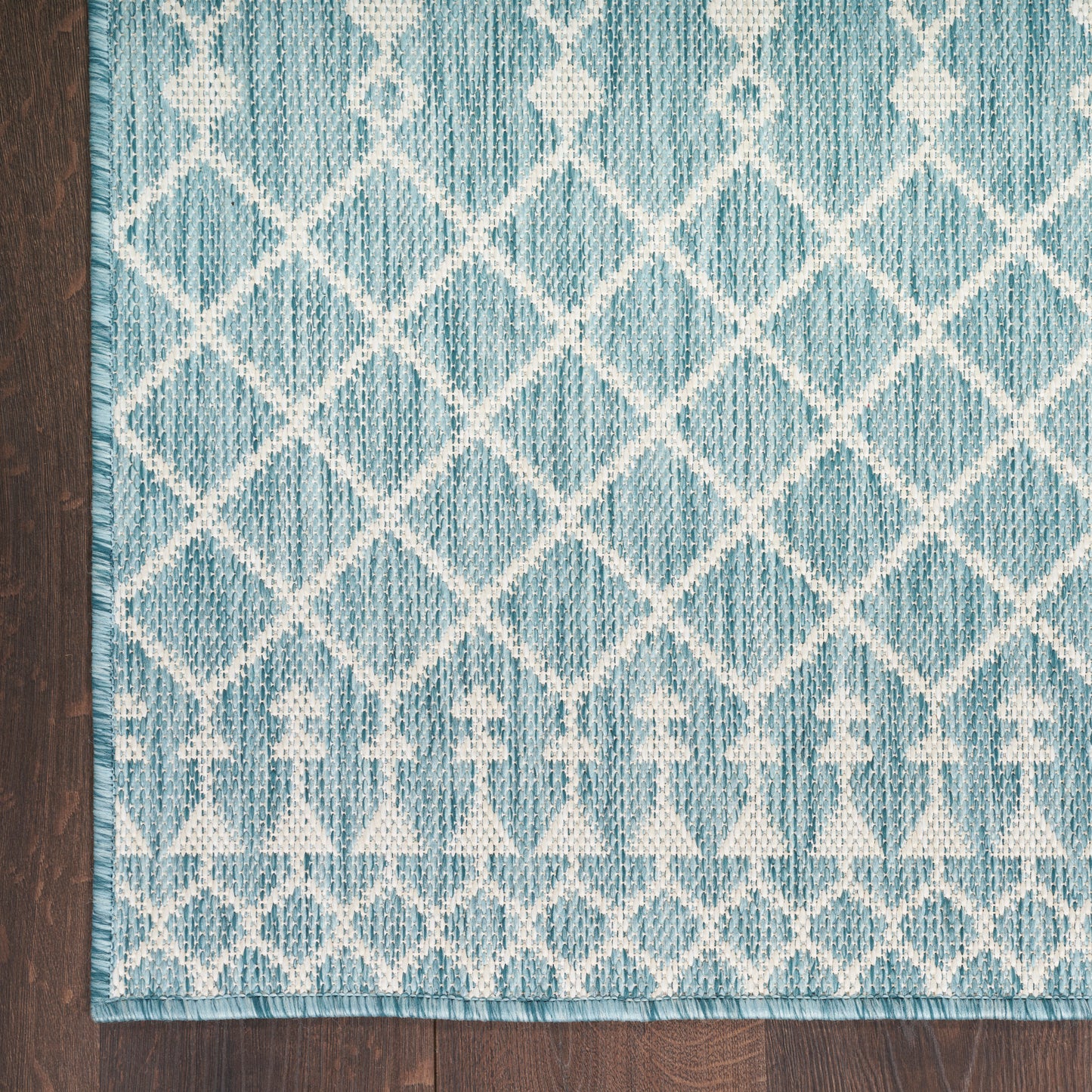 Nourison Home Positano  Aqua  Contemporary