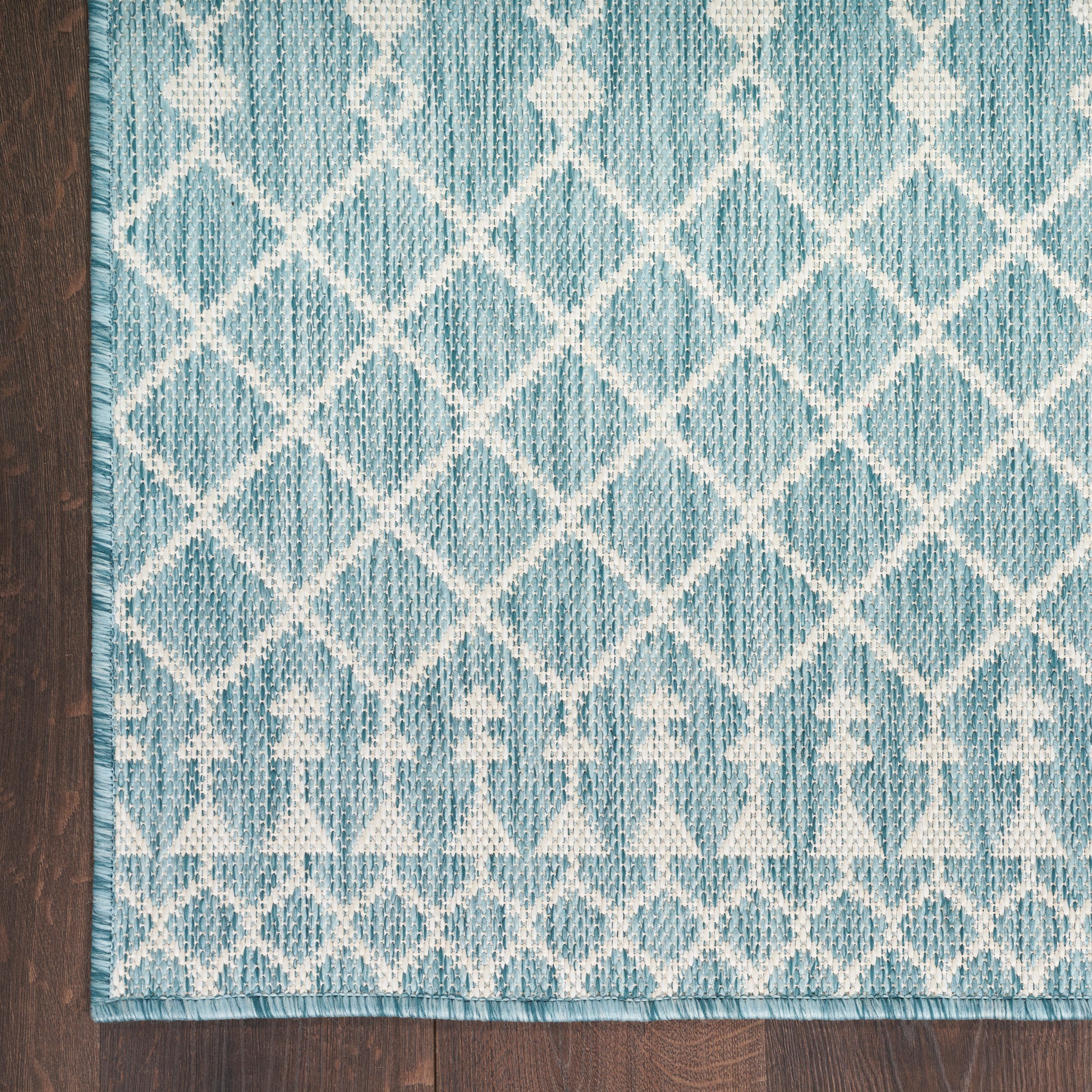 Nourison Home Positano  Aqua  Contemporary