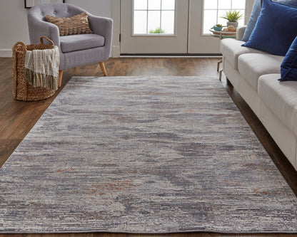 Feizy Lennon 39FYF Gray Multi Abstract Machine Woven Rug - Rugs - Feizy - Atlanta Designer Rugs