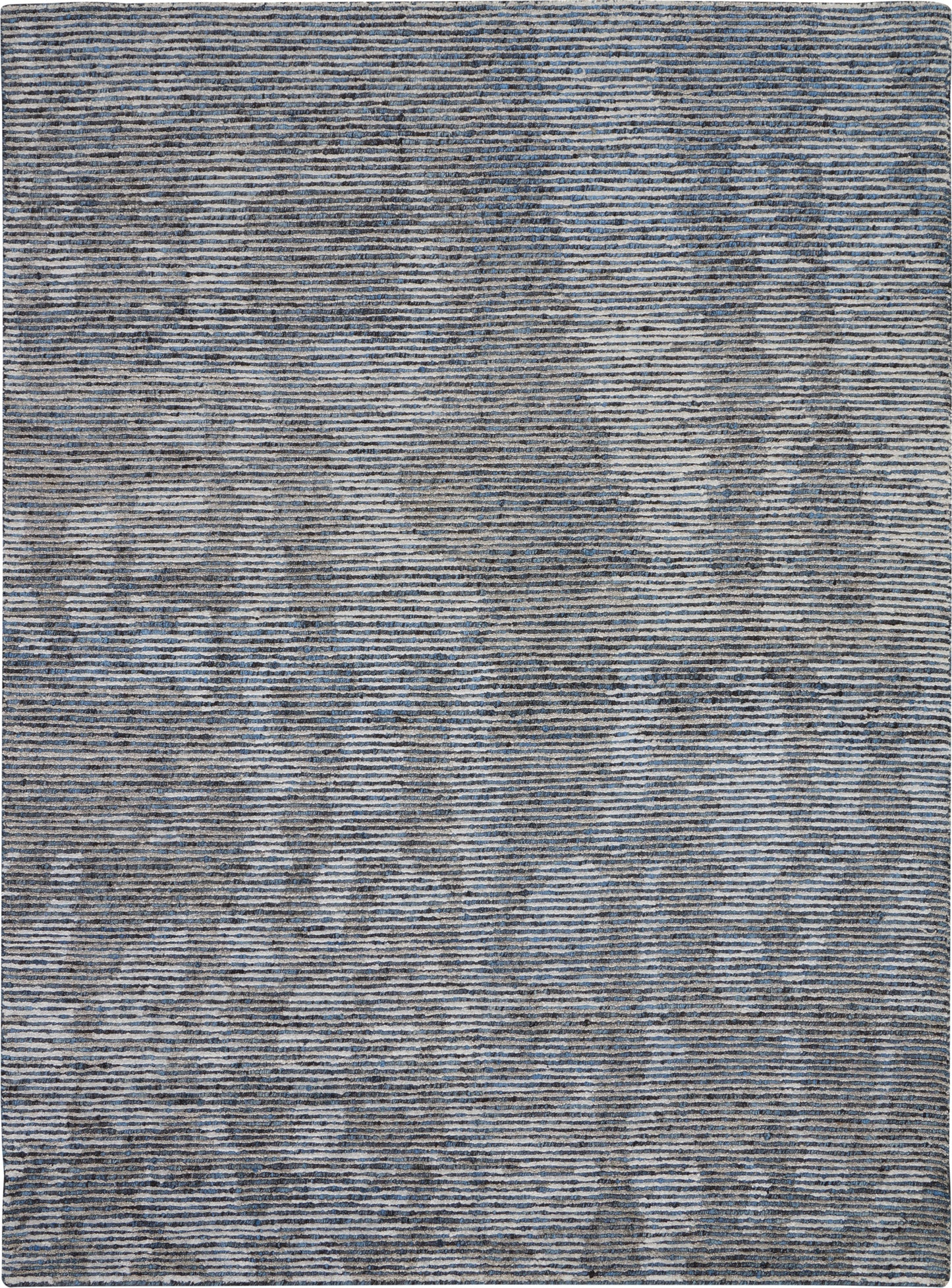 Nourison Home Ellora ELL03 Slate Contemporary Knotted Rug