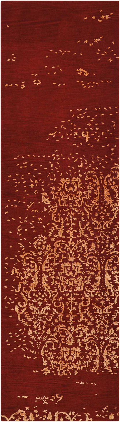 Nourison Home Opaline OPA08 Fire Transitional Tufted Rug