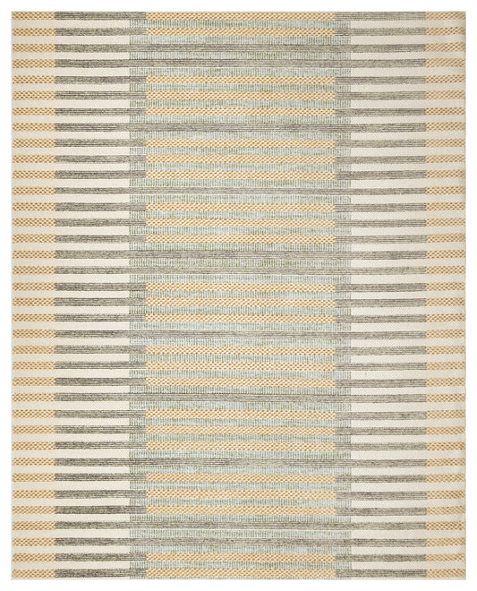 Nourison Home Nordic  Ivory Multicolor  Contemporary