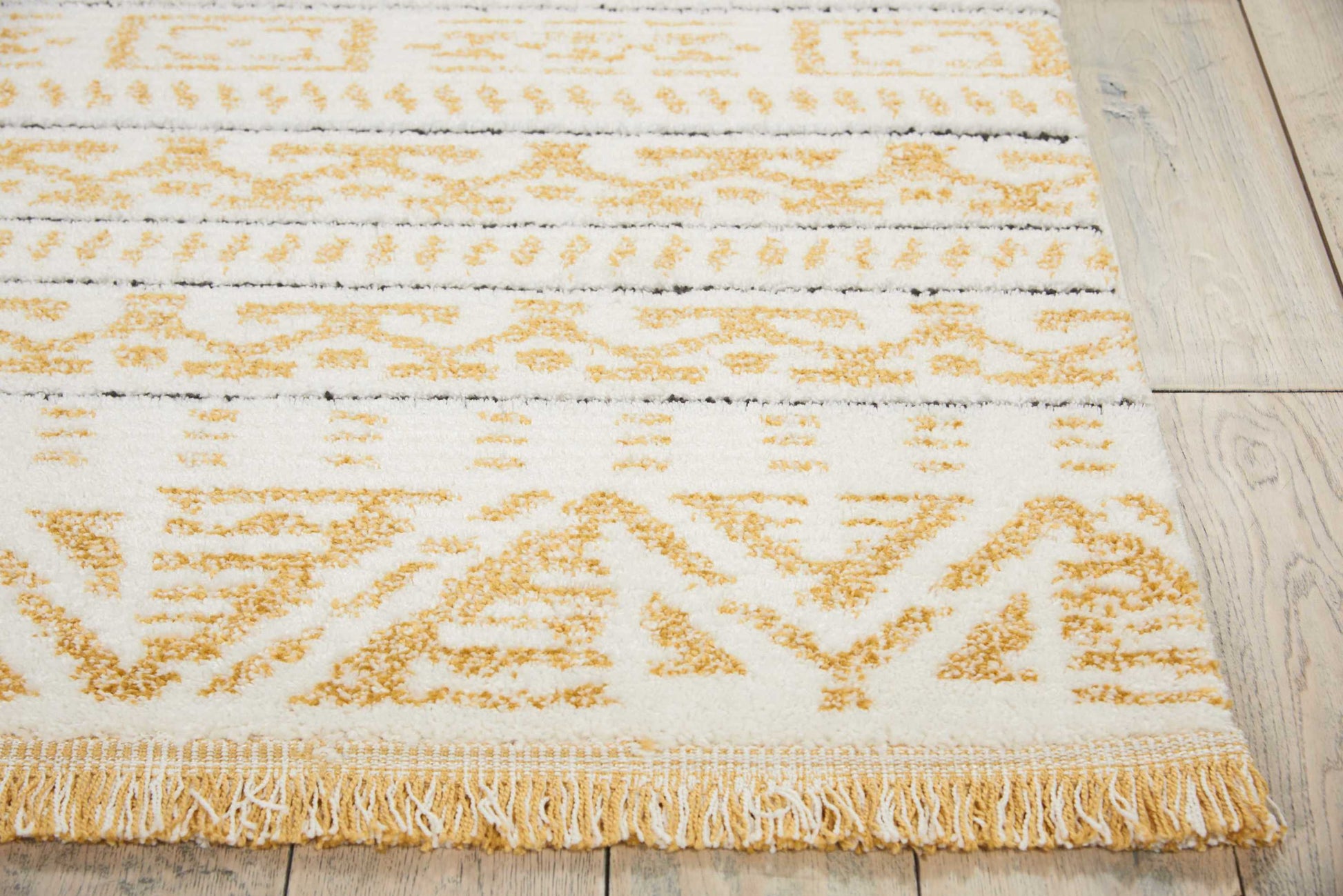 Nourison Home Kamala  Yellow  Contemporary