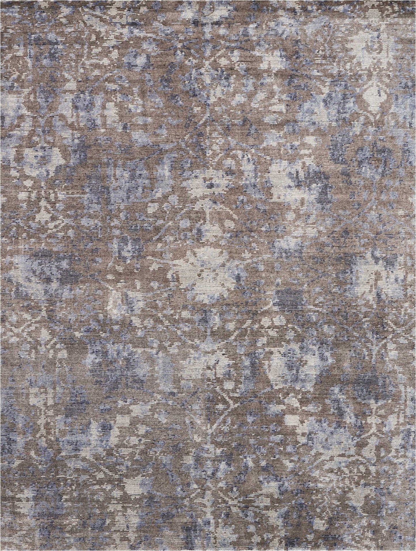 Nourison Home Lucent LCN03 Dove Transitional Knotted Rug