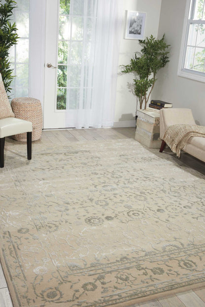 Nourison Home Opaline  Beige  Transitional