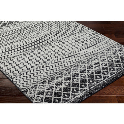 Surya Elaziz ELZ-2307 Black Global Machinemade Rug