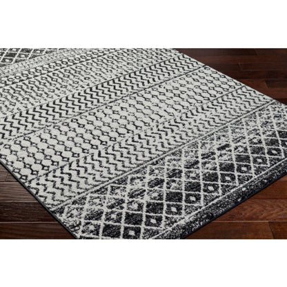 Surya Elaziz ELZ-2307 Black Global Machinemade Rug