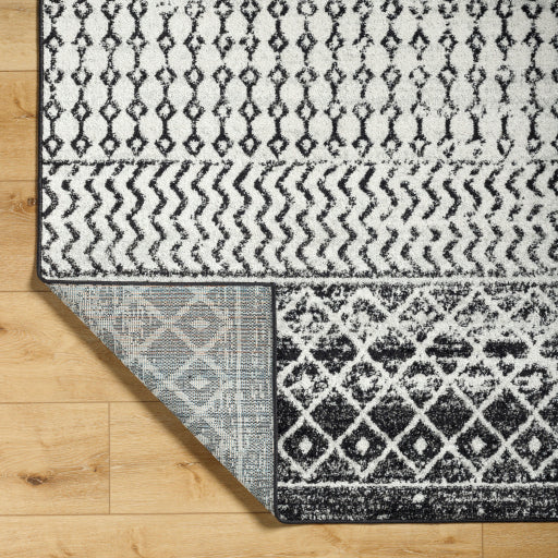 Surya Elaziz ELZ-2307 Black Global Machinemade Rug