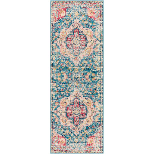 Surya Elaziz ELZ-2360 Navy Traditional Machinemade Rug
