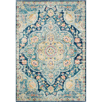 Surya Elaziz ELZ-2361 Navy Traditional Machinemade Rug