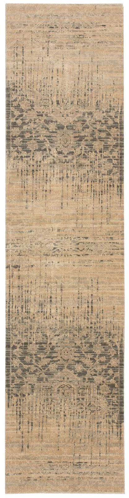 Nourison Home Silk Elements SKE27 Beige Traditional Loomed Rug