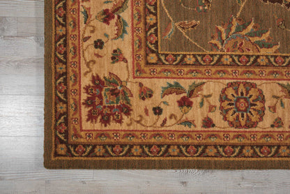 Nourison Home Living Treasures  Green  Traditional