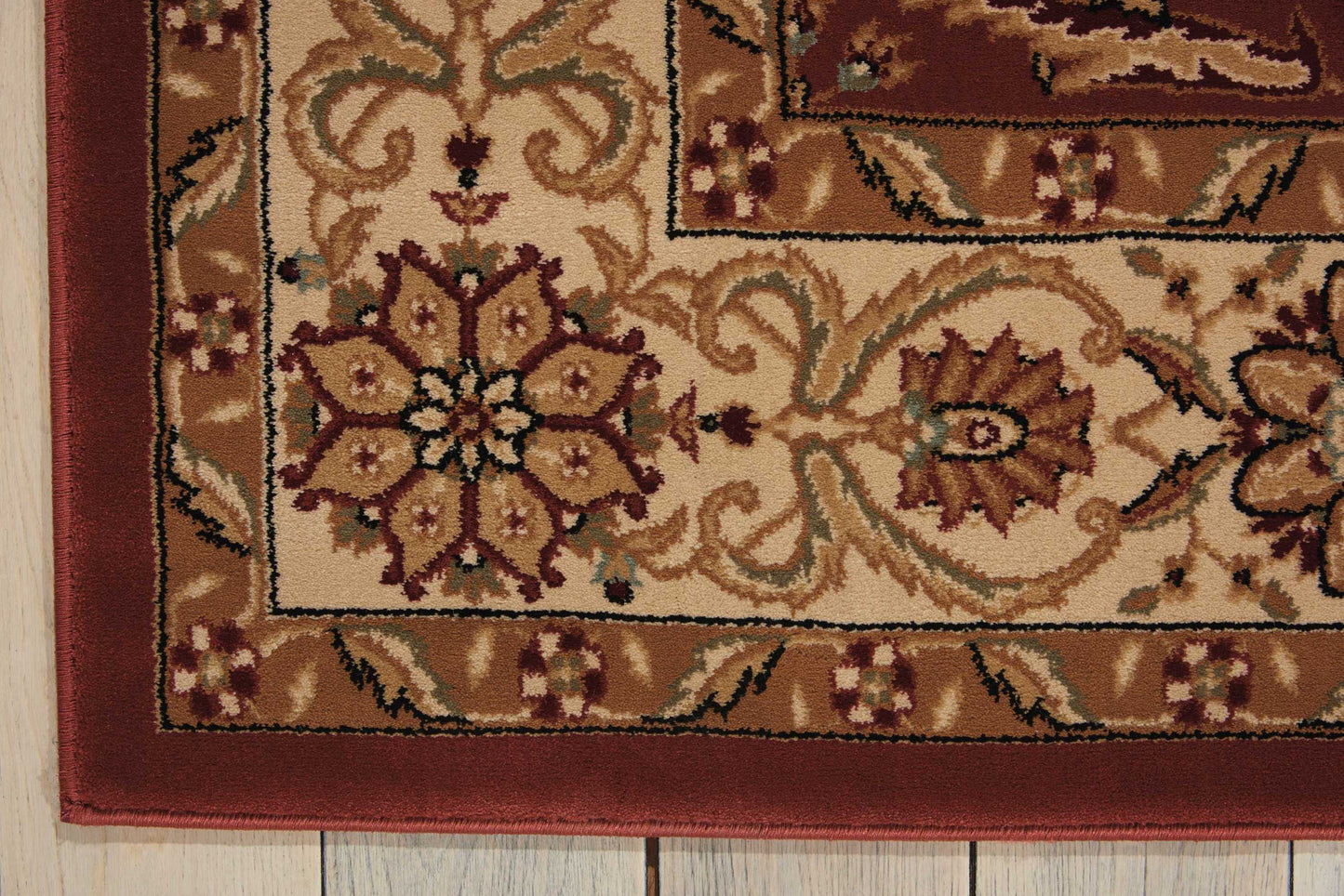 Nourison Home Persian Crown  Brick  Traditional