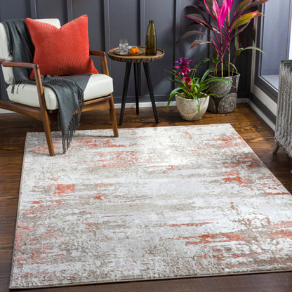 Surya Enfield ENF-2310 Rust Modern Machinemade Rug