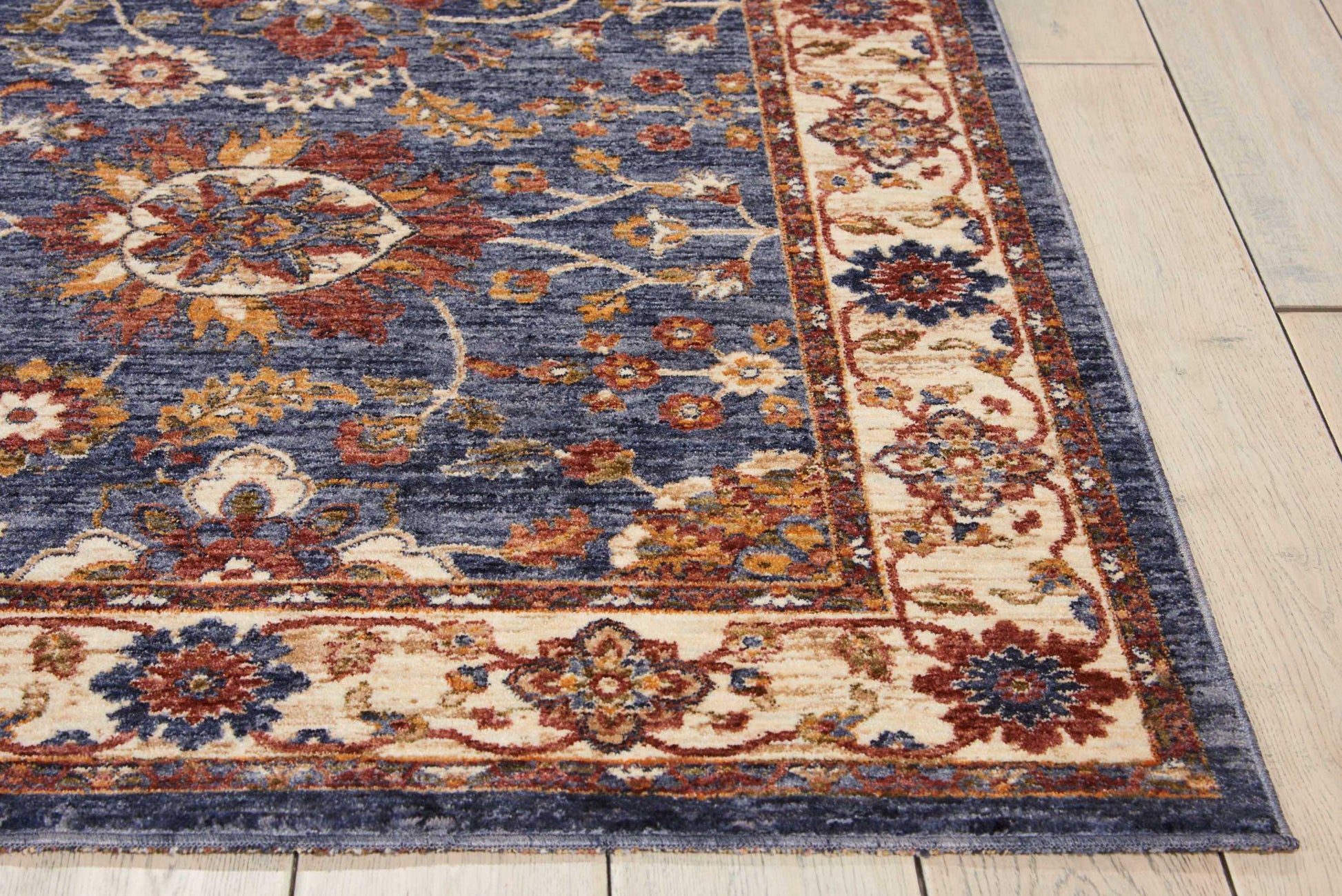 Nourison Home Lagos  Blue  Traditional