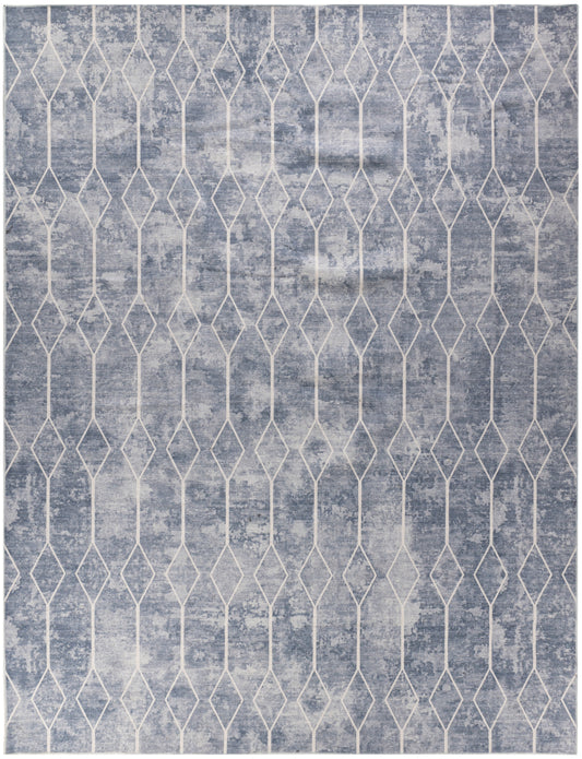 Nourison Home New Concept Washables  Blue  Contemporary