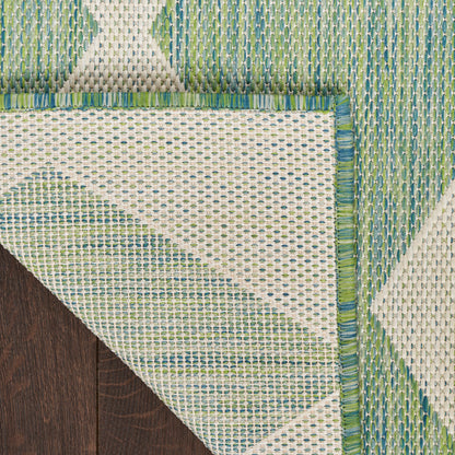 Nourison Home Positano  Blue Green  Contemporary