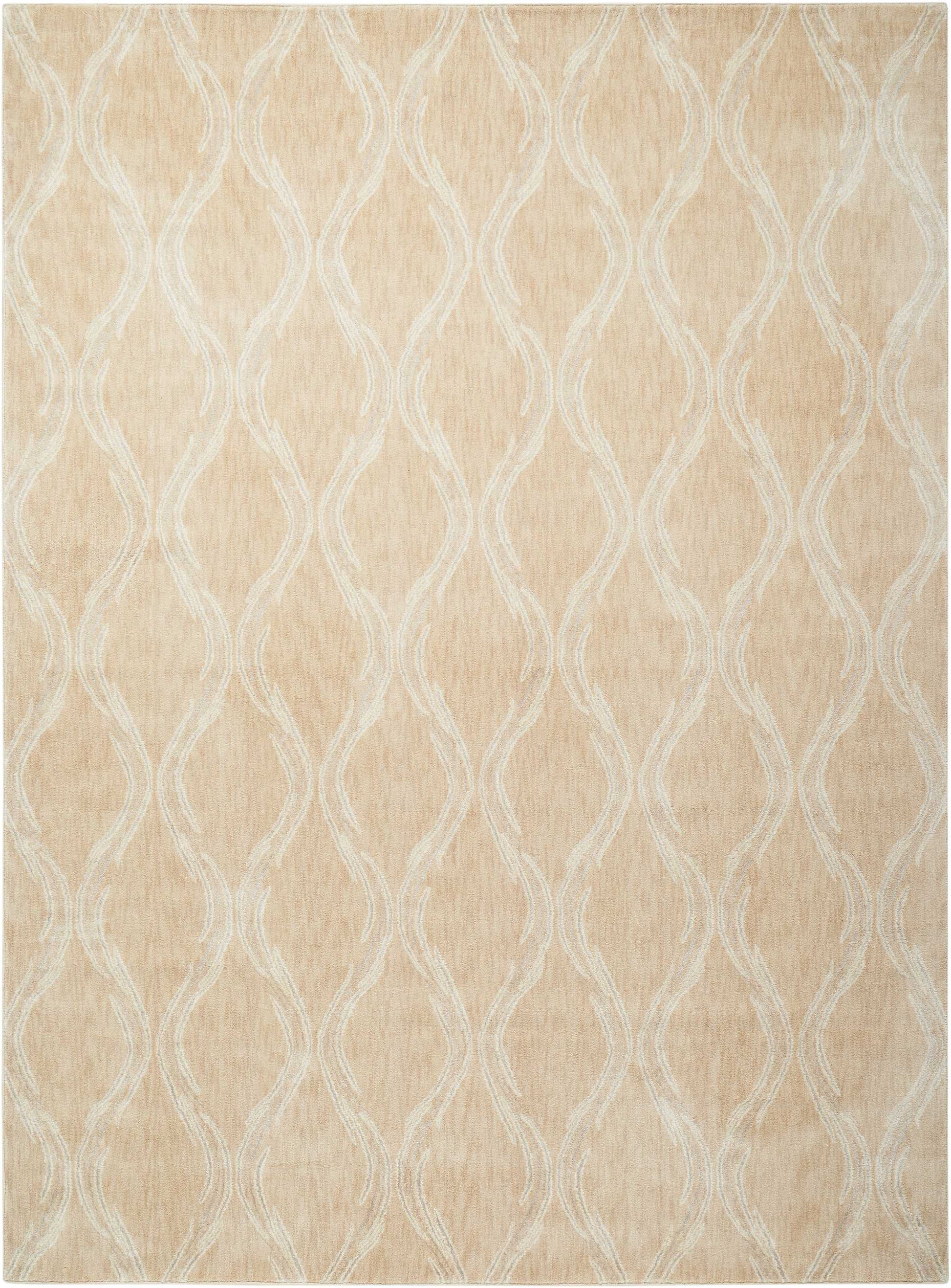 Nourison Home Tranquility  Beige  Transitional