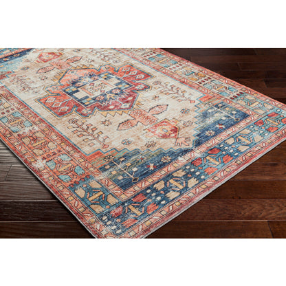 Surya Erin ERN-2301 Deep Teal Traditional Machinemade Rug