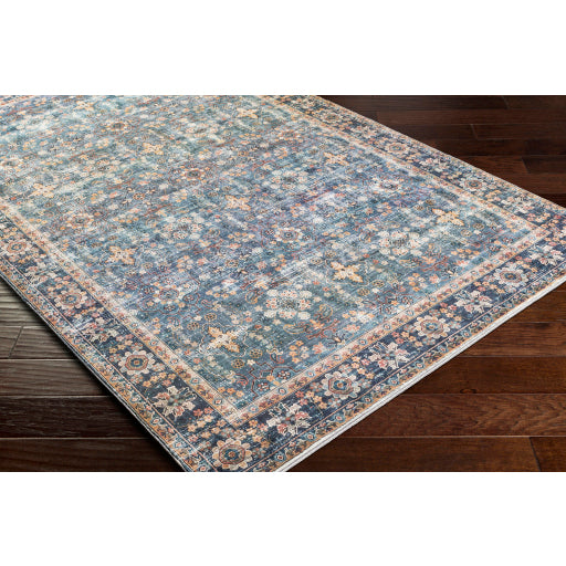 Surya Erin ERN-2302 Deep Teal Traditional Machinemade Rug