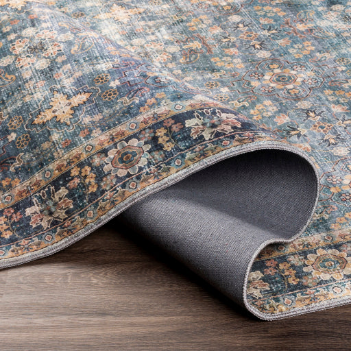 Surya Erin ERN-2302 Deep Teal Traditional Machinemade Rug