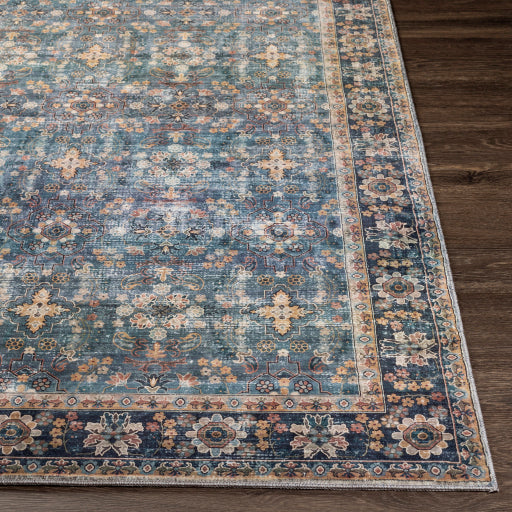 Surya Erin ERN-2302 Deep Teal Traditional Machinemade Rug