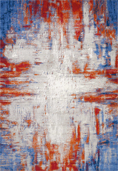 Nourison Home Twilight TWI26 Ivory Multicolor Contemporary Power-loomed Rug