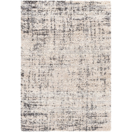 Surya Eskimo Shag ESG-2300 Black Modern Machinemade Rug