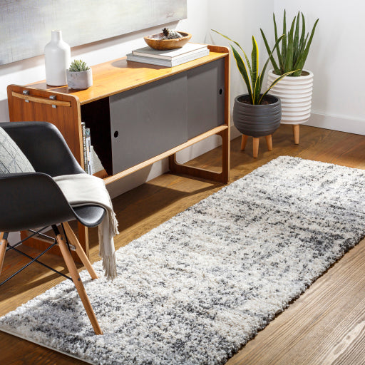 Surya Eskimo Shag ESG-2300 Black Modern Machinemade Rug