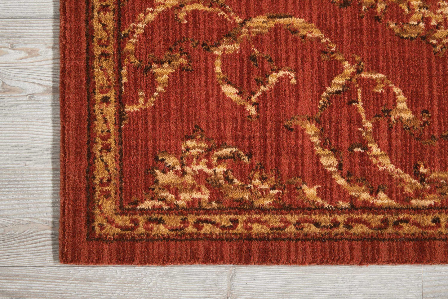 Nourison Home Radiant Impression  Persimmon  Traditional