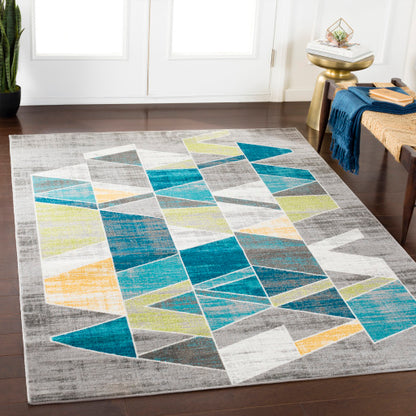 Surya Rafetus ETS-2329 Deep Teal Modern Machinemade Rug