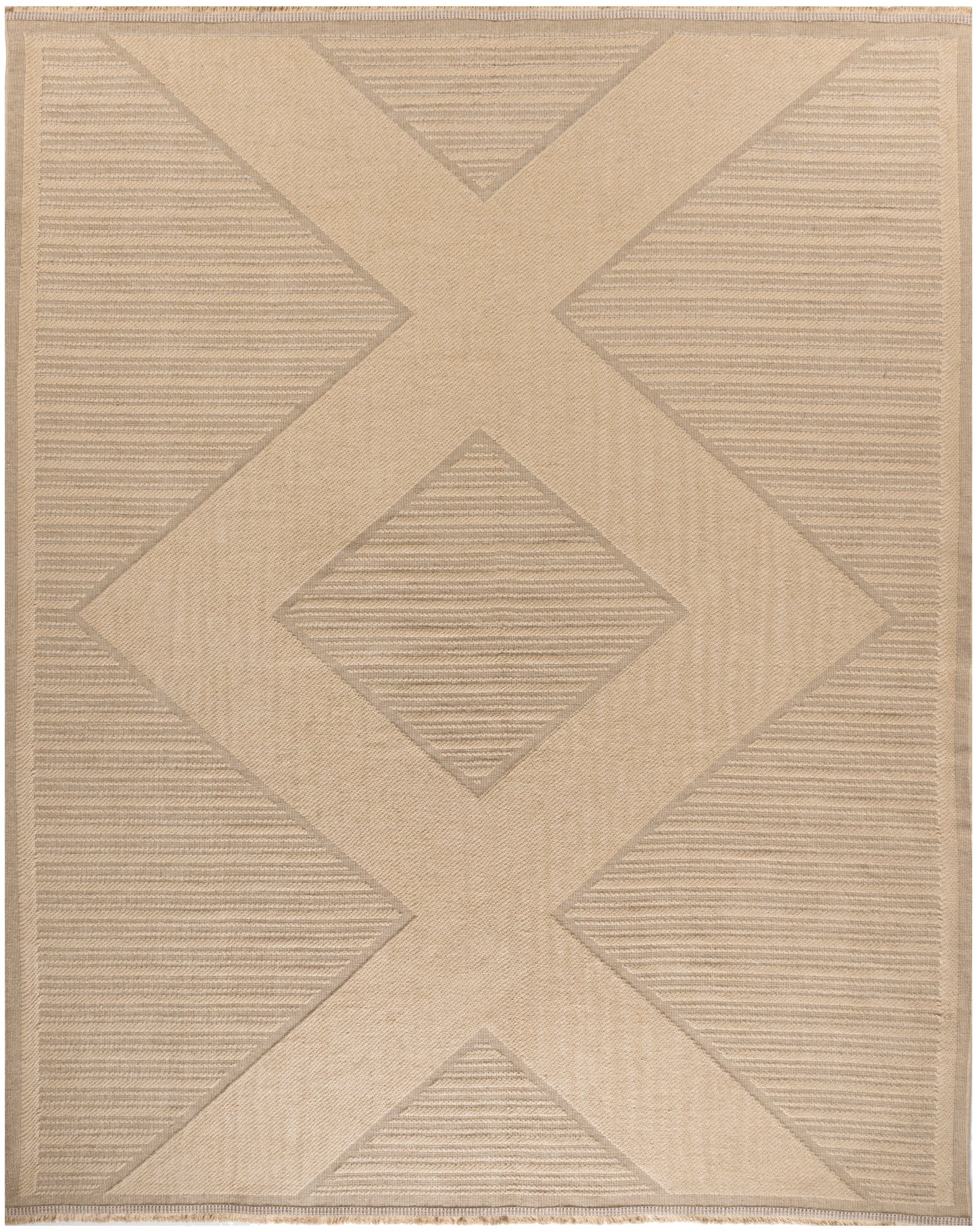 Nourison Home Washable Jute  Natural Beige  Contemporary